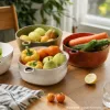لوازم مطبخ سلال أسفلت فاكهة وخضروات ملونة ذات وظائف وظيفية تبلغ 26Q2#6137 details Picture